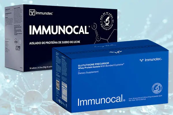 Presentaciones del immunocal regular, compralo online en esta web