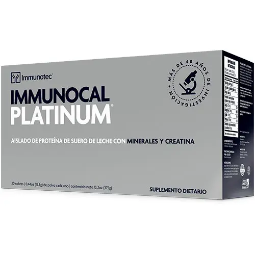 Presentación caja immunocal platinum para colombia, compra acá con descuento